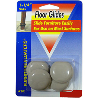 Grey Floor Glides