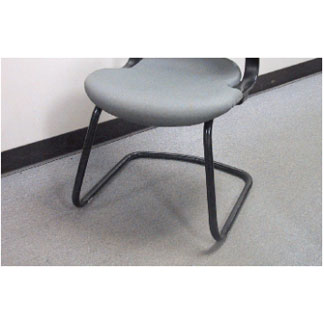 Wrap-Around Felt Floor Protector for Sled / Rail Style Chairs